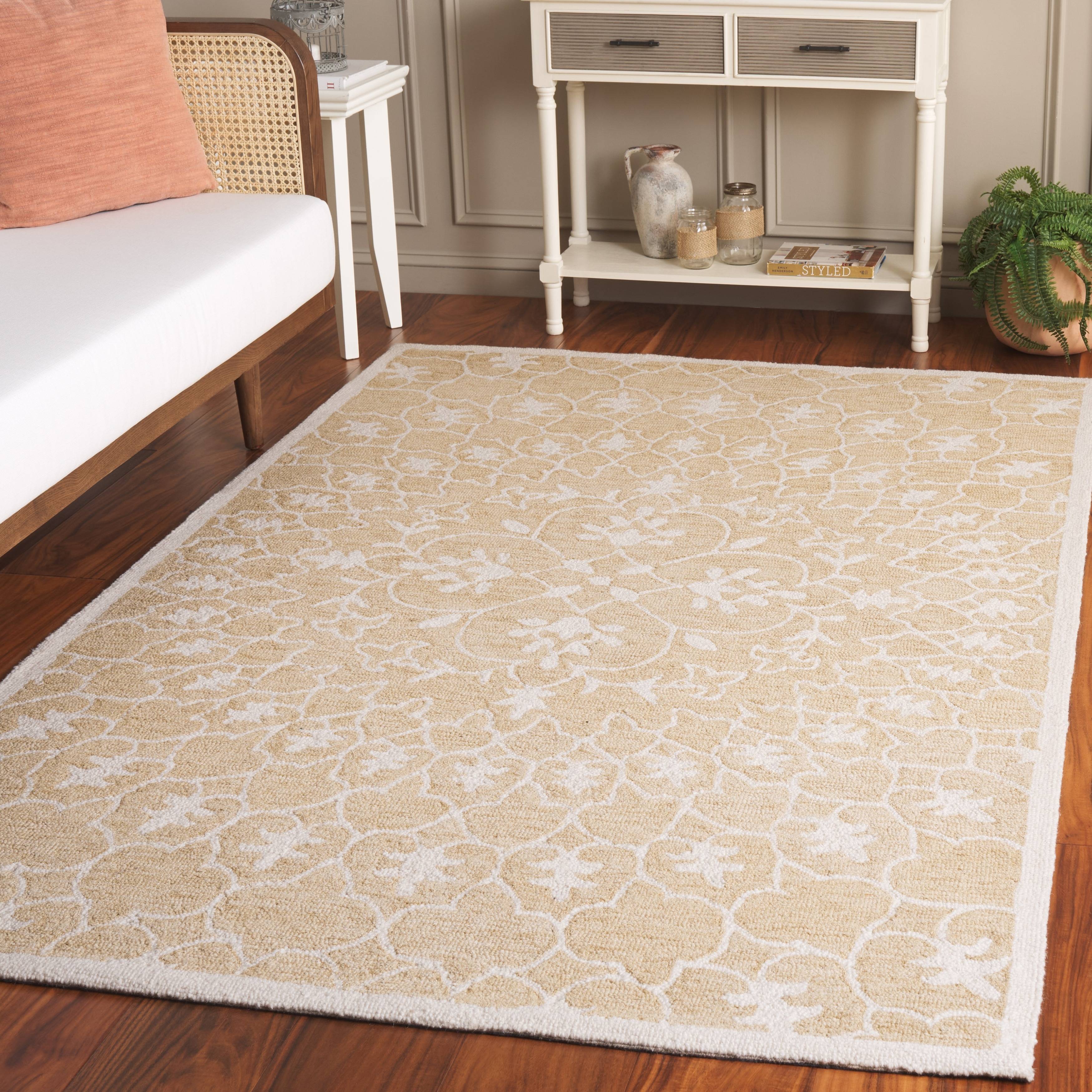 Safavieh Handmade Metro Arna Wool Rug Multicolor, Gold