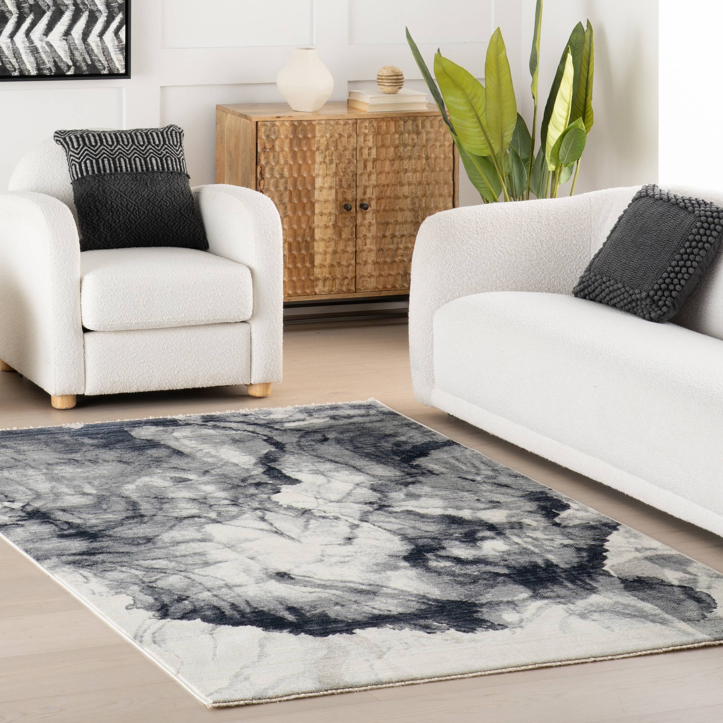 Nuloom Penelome Plush Abstract Area Rug