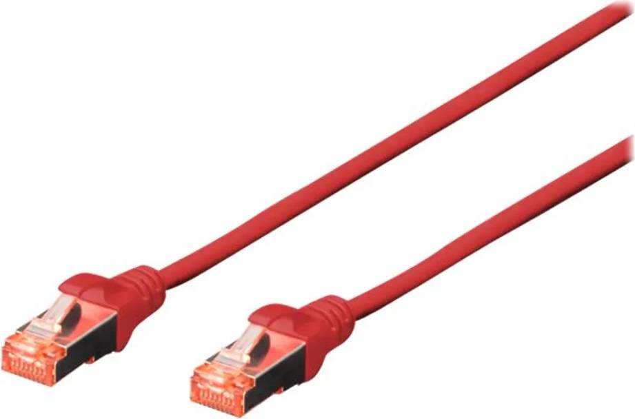 Digitus Cat6 RJ45 - RJ45 M-M Red