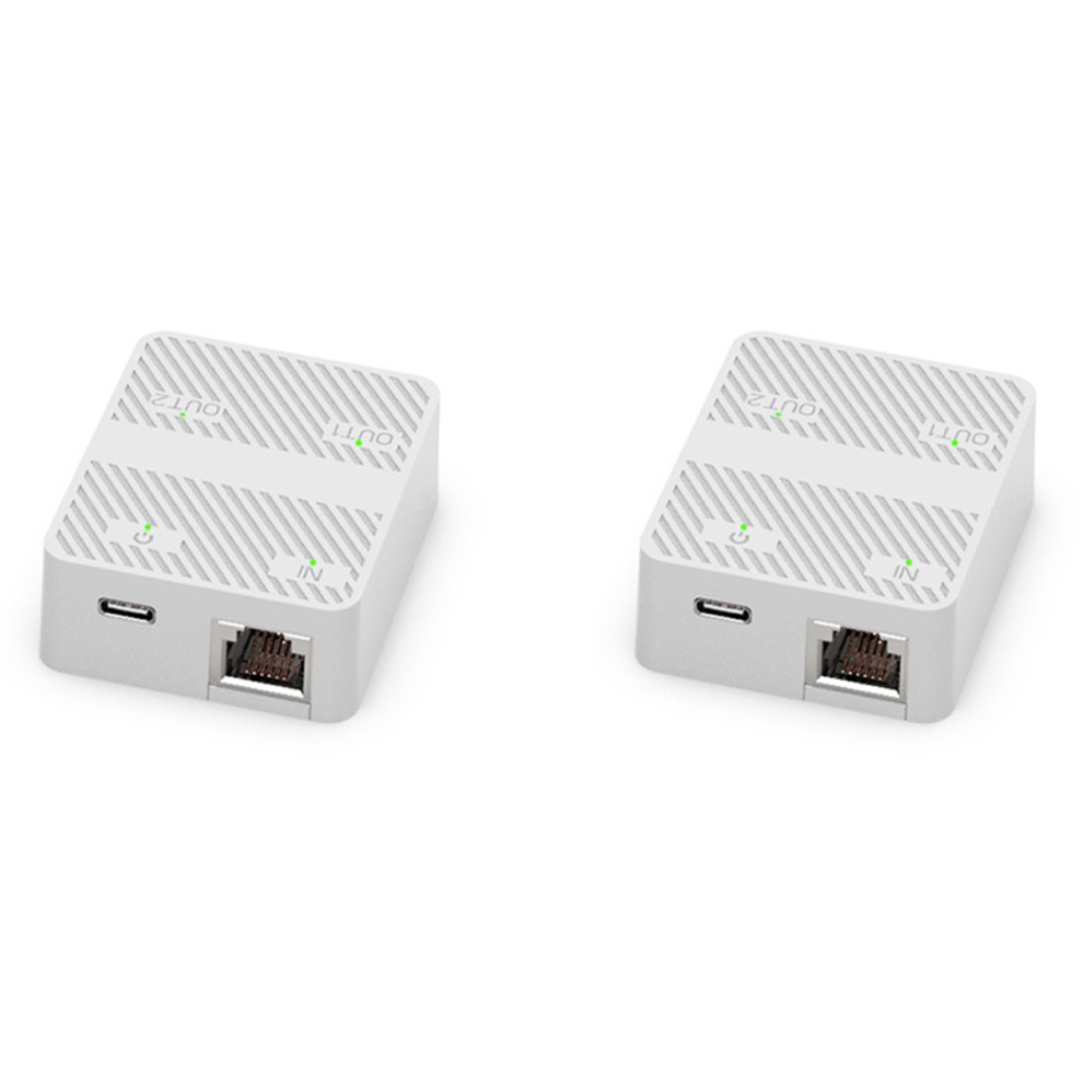 Melitt 2 Port Gigabit Network Switch RJ45 Splitter