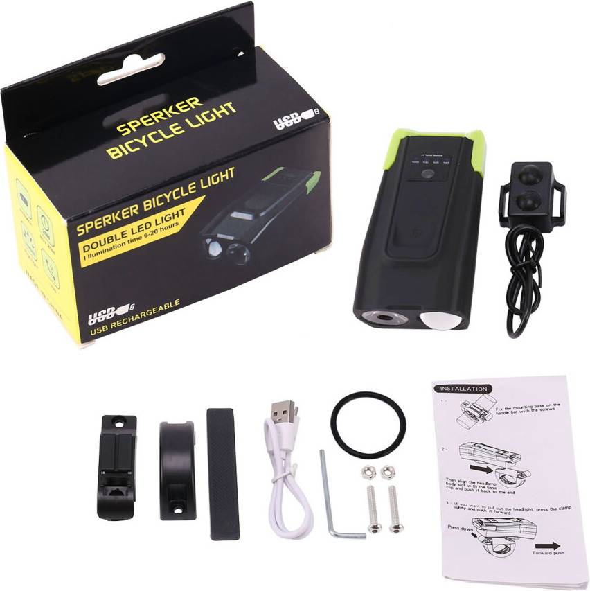 Typecat USB Rechargeable LED Bicycle Headlight