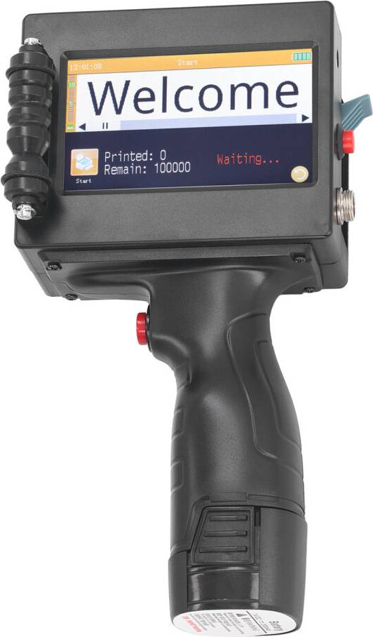 Handheld Inkjet Printer 4.3 Inch Touch Screen