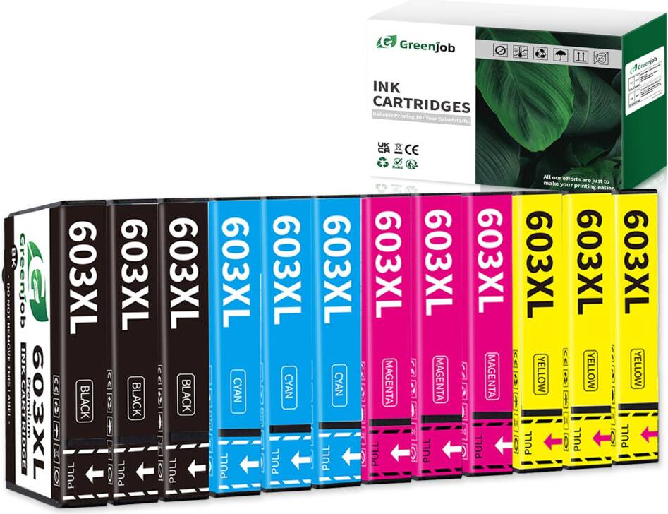 Epson 603XL Ink Cartridges Multipack Replacement for Epson XP-3100 XP-4100 XP-2100 XP-2105 XP-3105