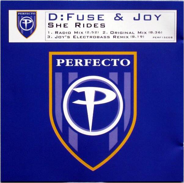 She Rides - D:Fuse & JOY - (CD)