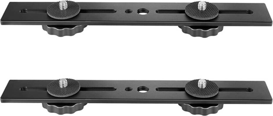 8 Inch Dual Flash Camera Mount Tripod Bracket