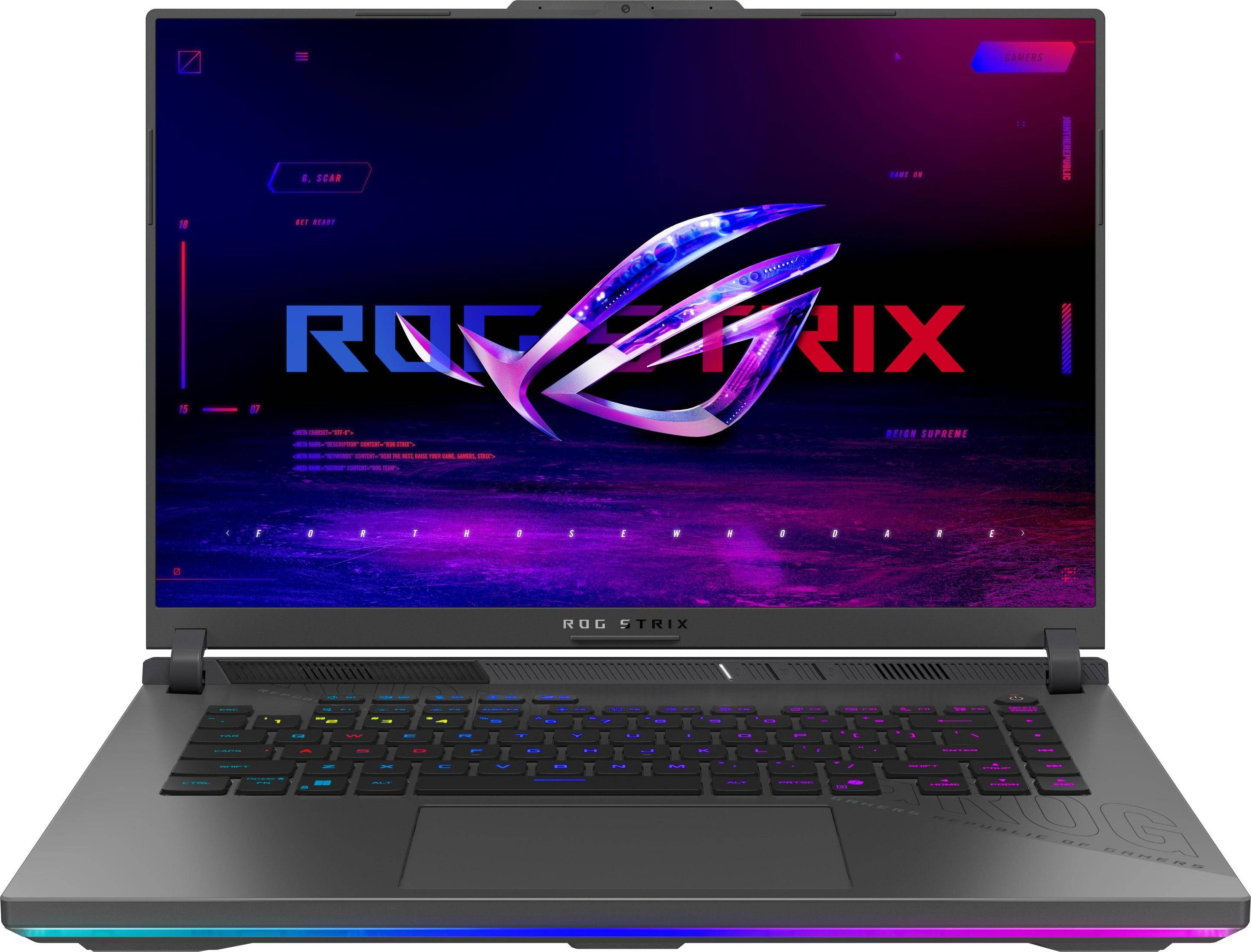 ASUS G614PP-RV030W 16 Inch Notebook Grau