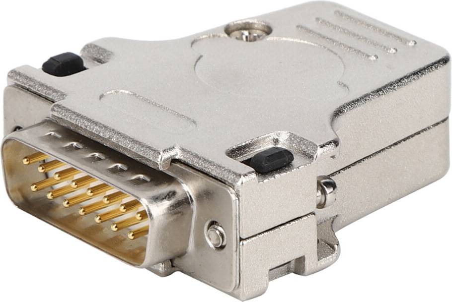 DB15P-180 D-SUB Metal Shell Serial Connector