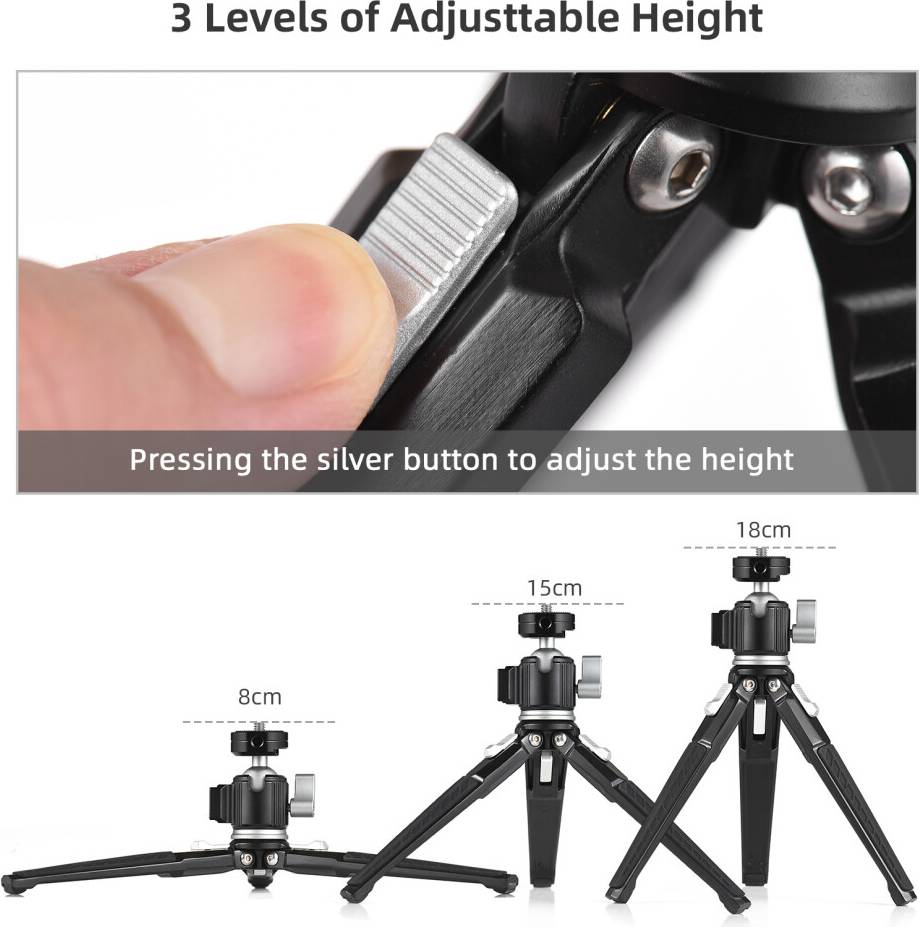 Multifunctional Mini Desktop Tripod Stand