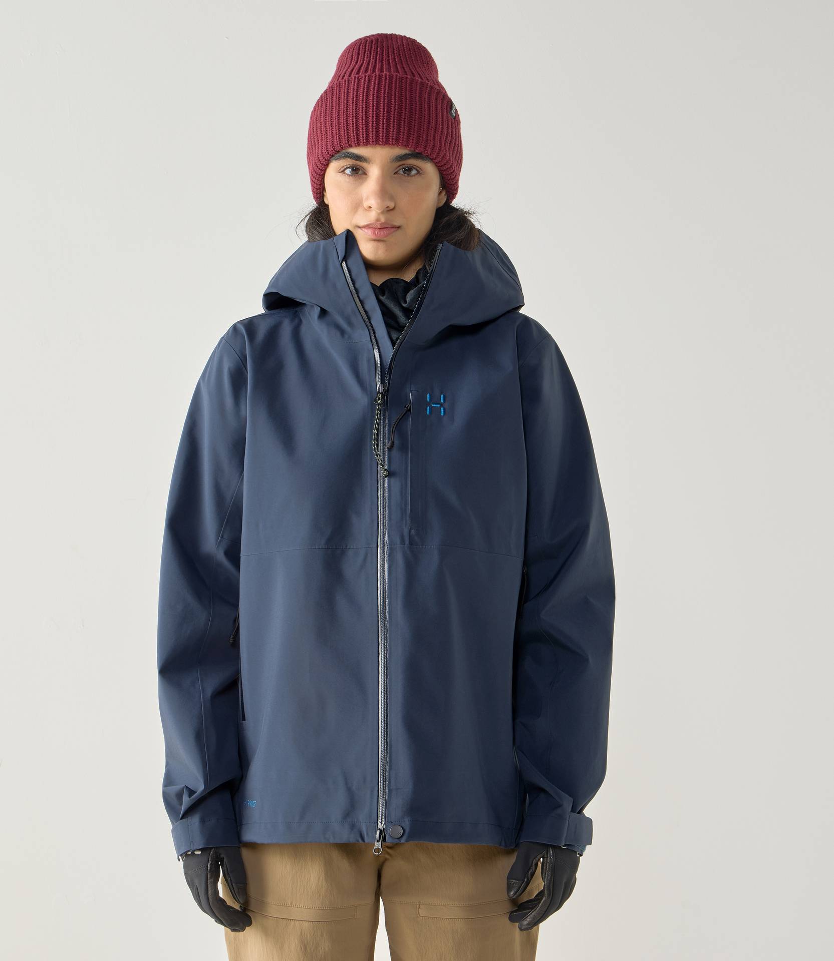Front Proof II Waterproof Jacket - Tarn Blue