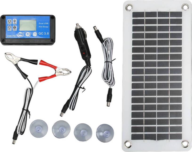 12V 30W Solar Panel Kit