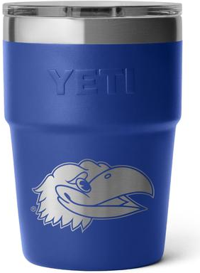 Yeti Kansas Jayhawks 16oz Rambler Stackable Cup