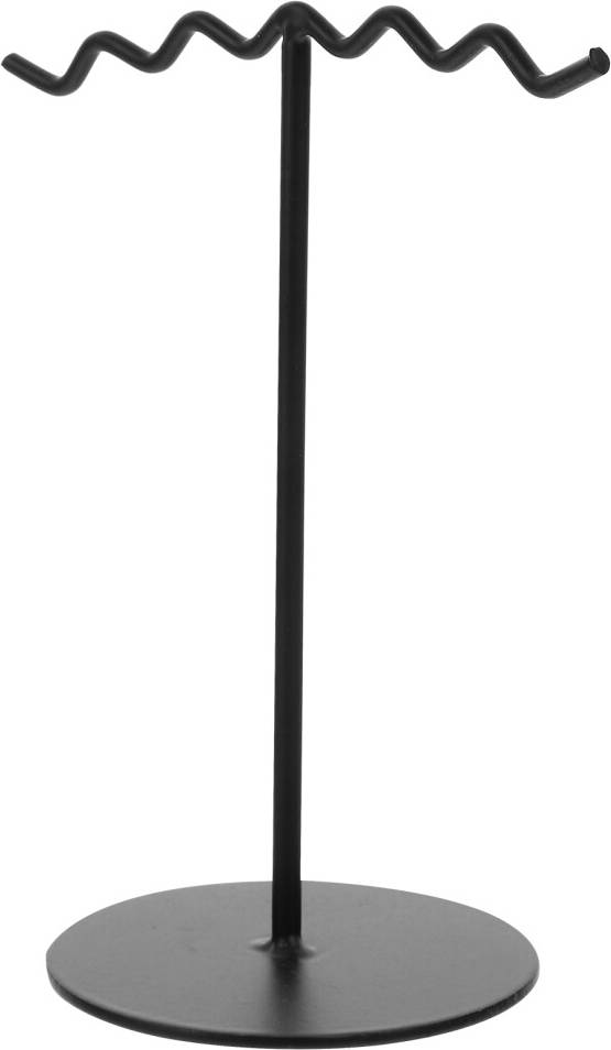 Inoomp Wrought Iron Jewelry Stand Tabletop Display Rack