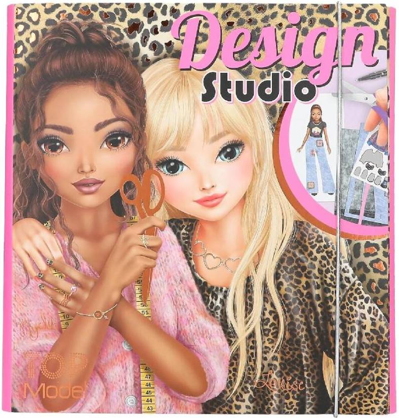 Depesche TOPModel Målarbok Designstudio 30 Ritsidor