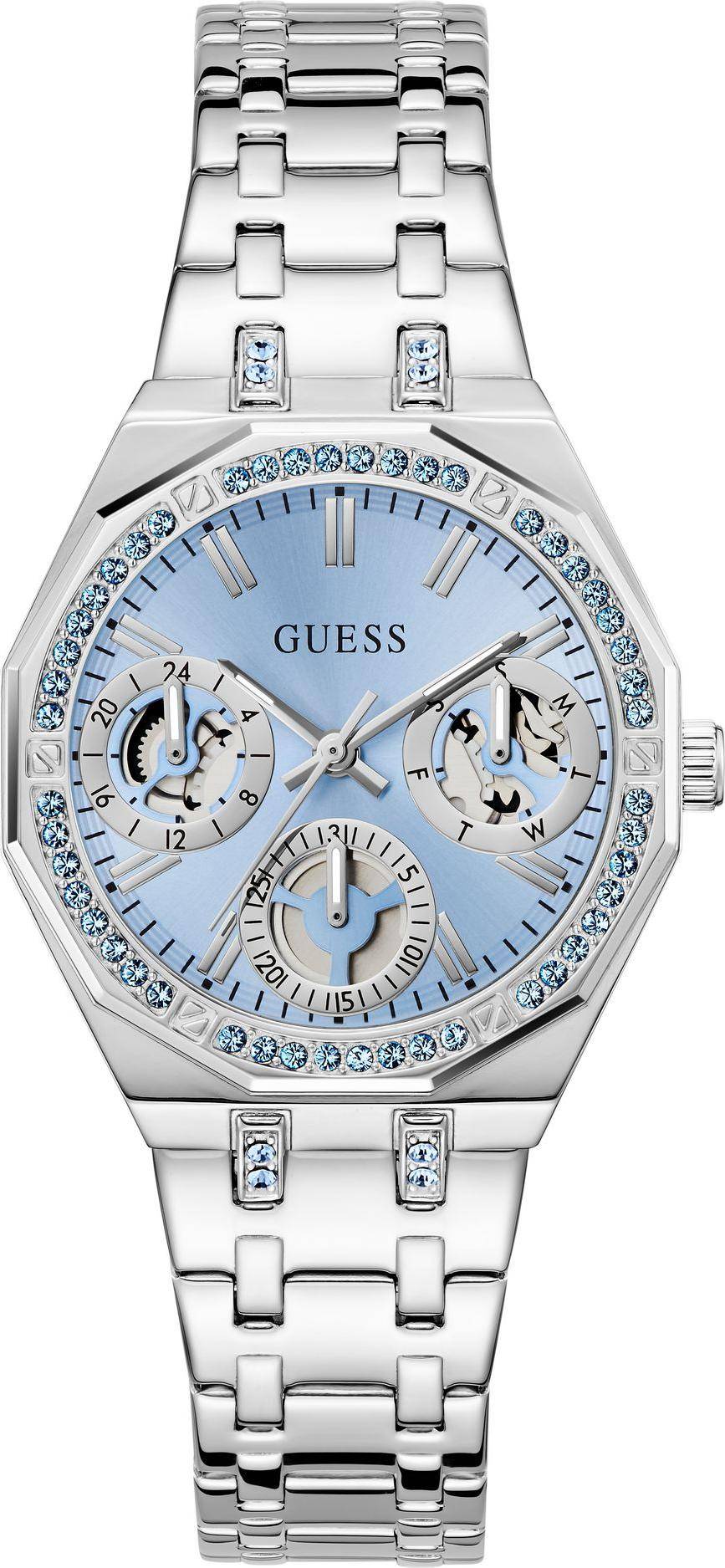 Guess Multi-Function Crystal Watch 36 Mm
