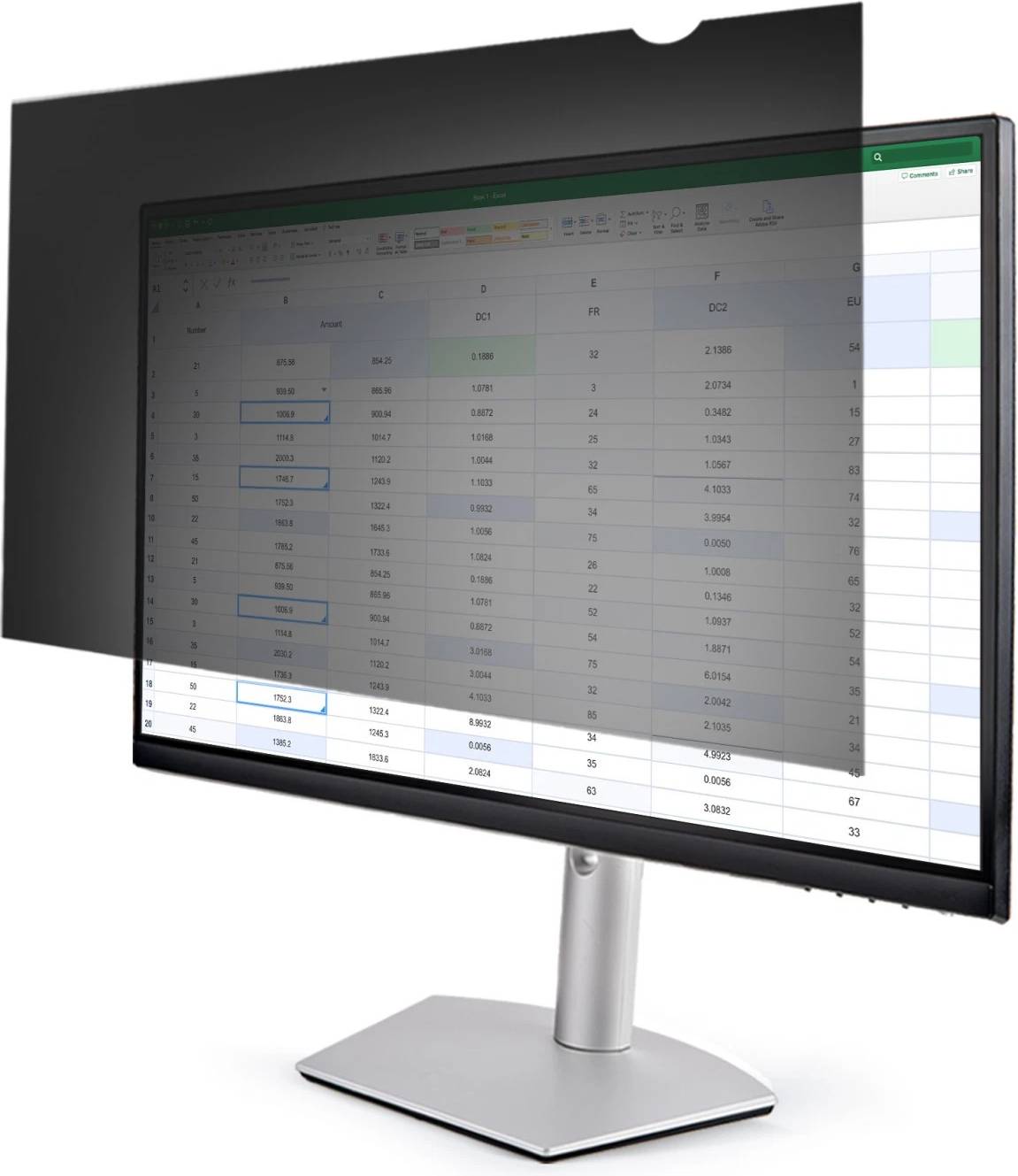 StarTech Monitor Privacy Screen for 27" Transparent