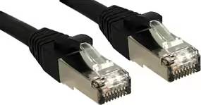 Lindy S/FTP Cat6 LSZH RJ45 - RJ45 M-M Black