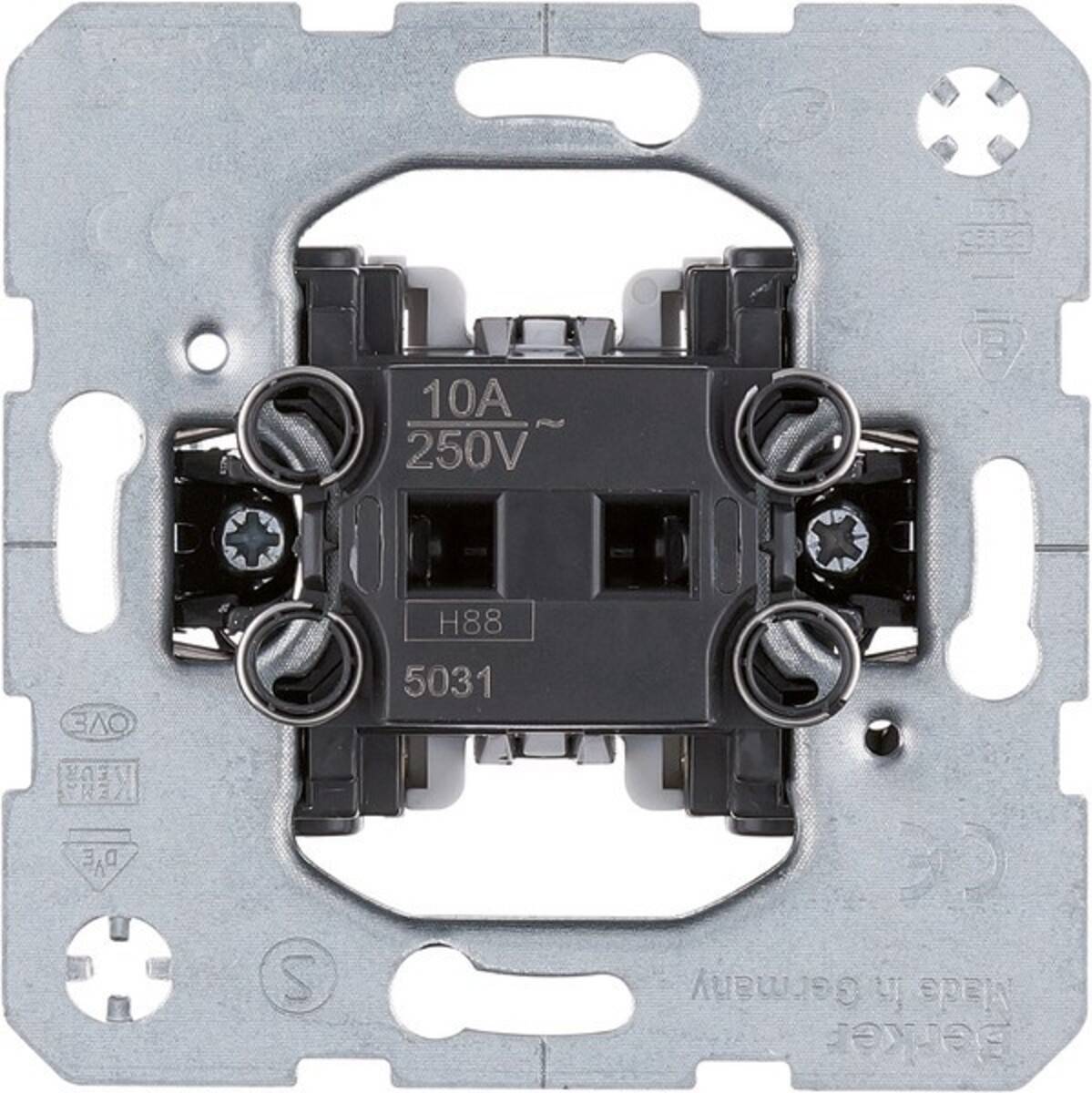 Berker Rocker push button no contact light control