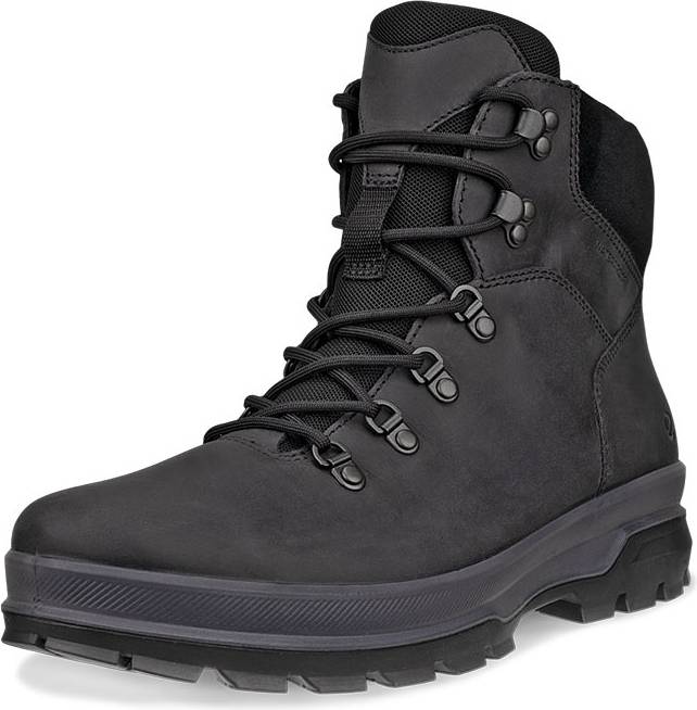 ecco Rugged Track Waterproof Lace Boot Fritidsstøvler - Grå