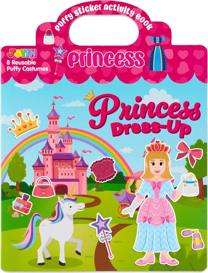 Puffy Reusable Reusable Sticker Book