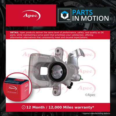 APEC Brake Caliper Mini Countryman Cooper R60 2.0d Rear Left