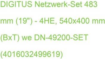Digitus DN-49200-SET 19 Network Racket