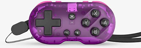 Atom Controller Atomic Purple Nintendo Switch
