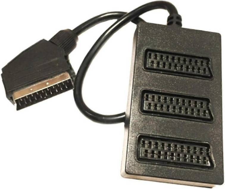 Scart adapter Scart 3 Way Splitter Adapter Cable