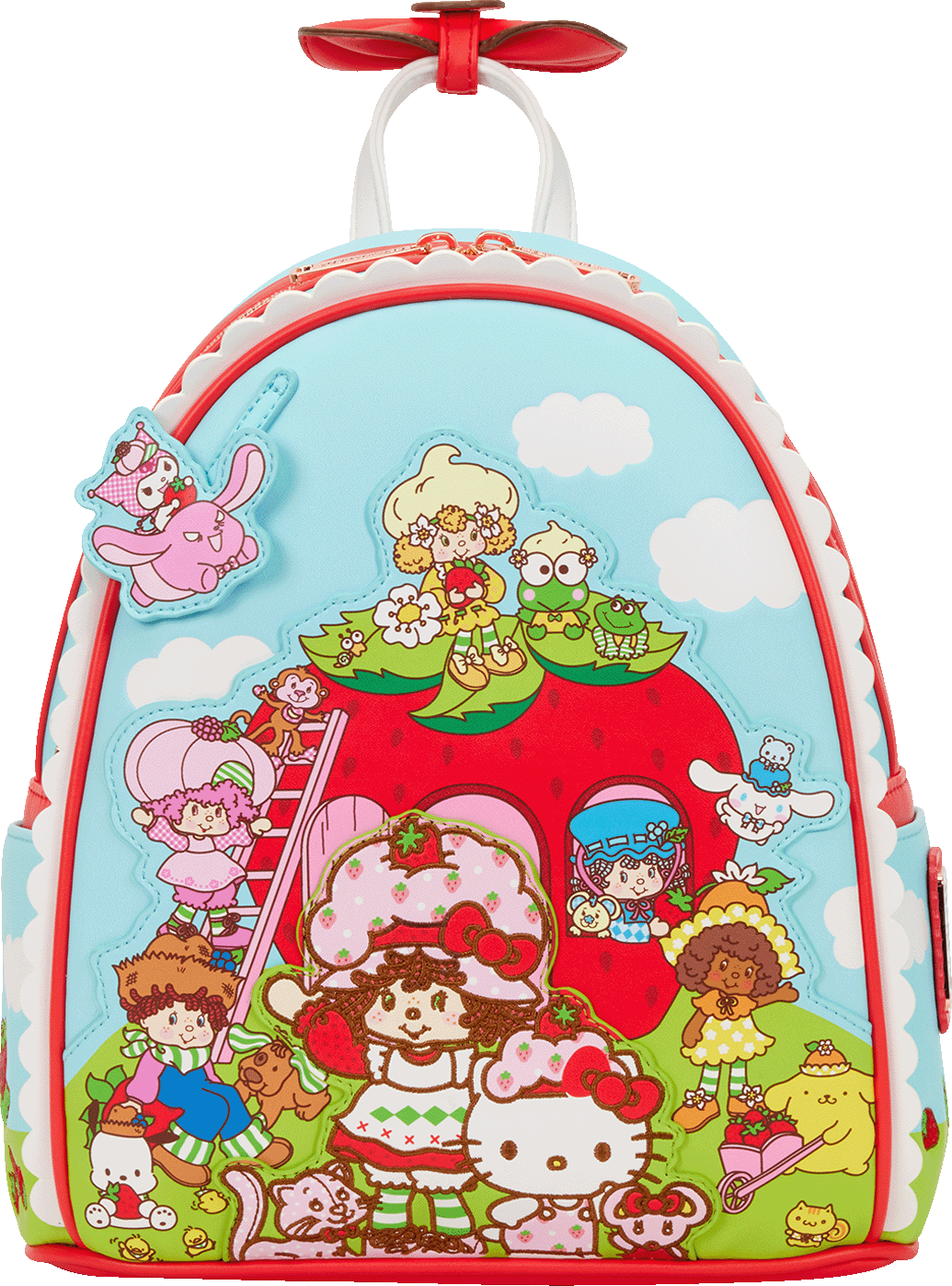 Hello Kitty Friends Strawberry Shortcake Scented Backpack - Multicolor