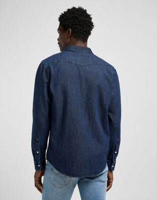 Regular Western Shirt - Rinse