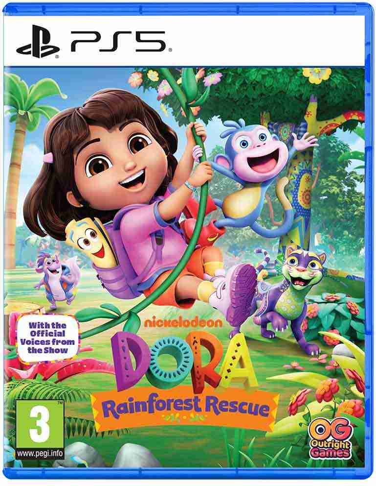 Dora Rainforest Rescue PS5