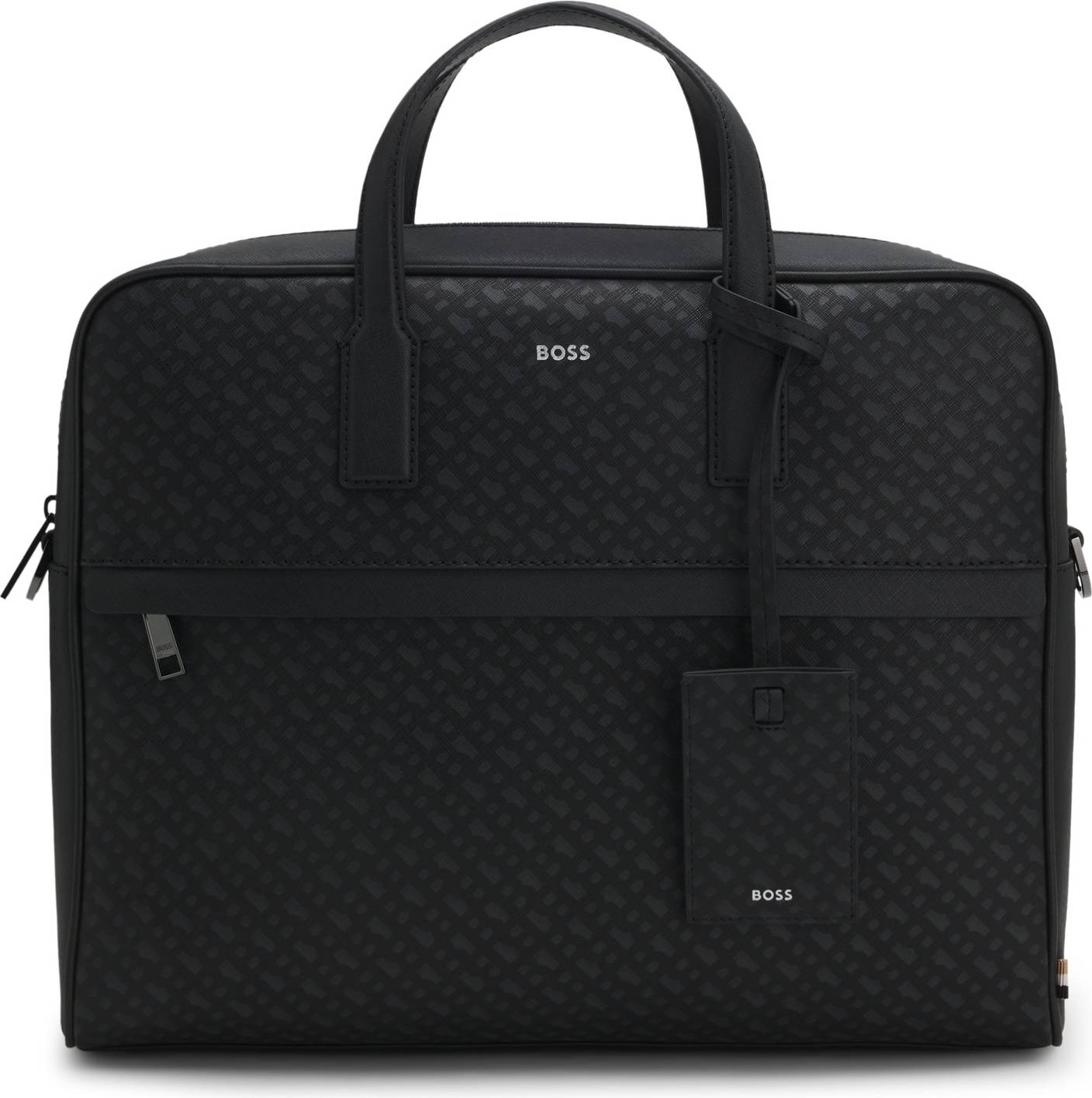 BOSS Monogram Document Case Foil Embossed Logo