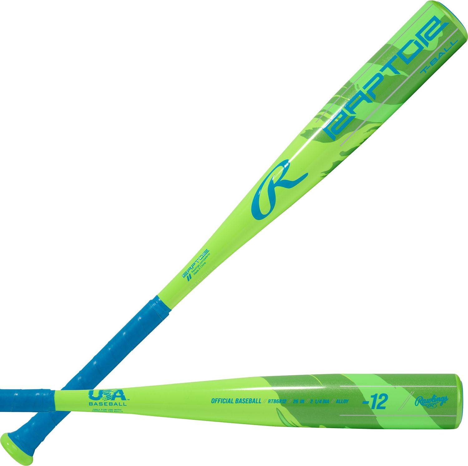 Tee ball bats Rawlings Raptor Tee Ball Bat -12 Blue