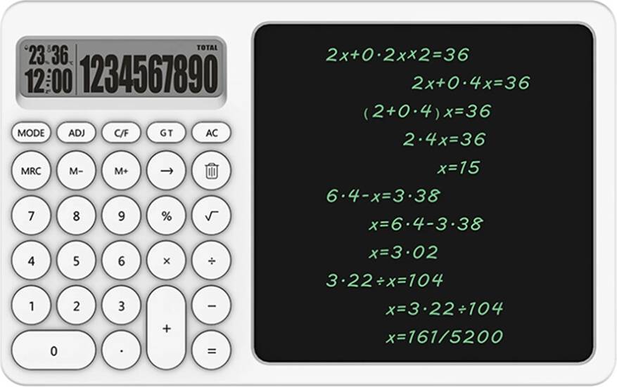 Sans Marque 10 Digit LCD Screen Writing Pad