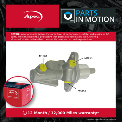 Mini Brake Master Cylinder Fits Convertible Cooper R52 R57