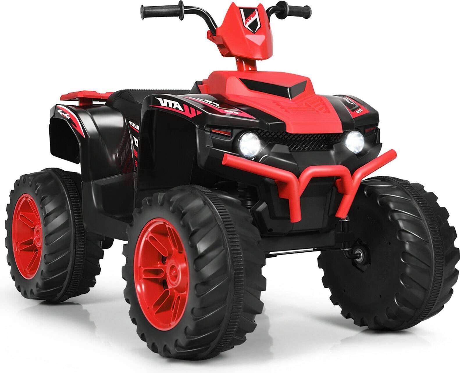Atv 12v SlickBlue Red 12V Kids Ride-On ATV