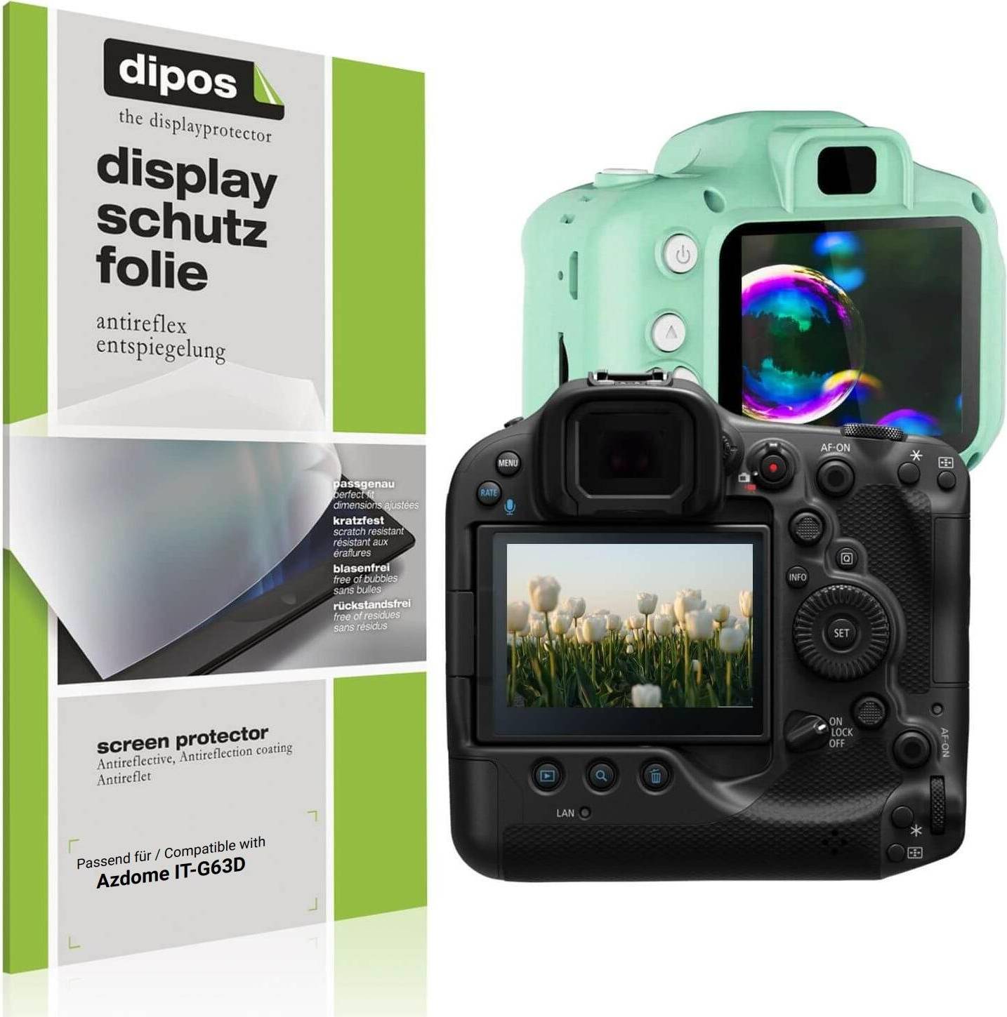 Dipos Screen Protector For Azdome IT-G63D