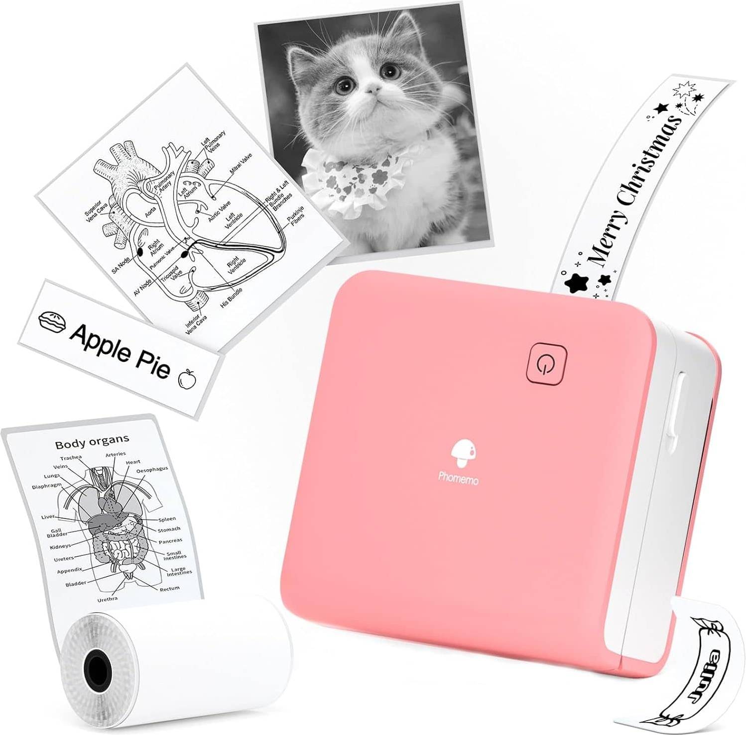 M02 Pro Portable Mini Printer