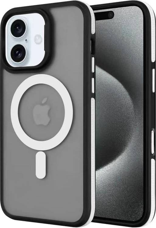 Iphone 17 white Entronix Rugged Magnetic Case iPhone 17 Matte White