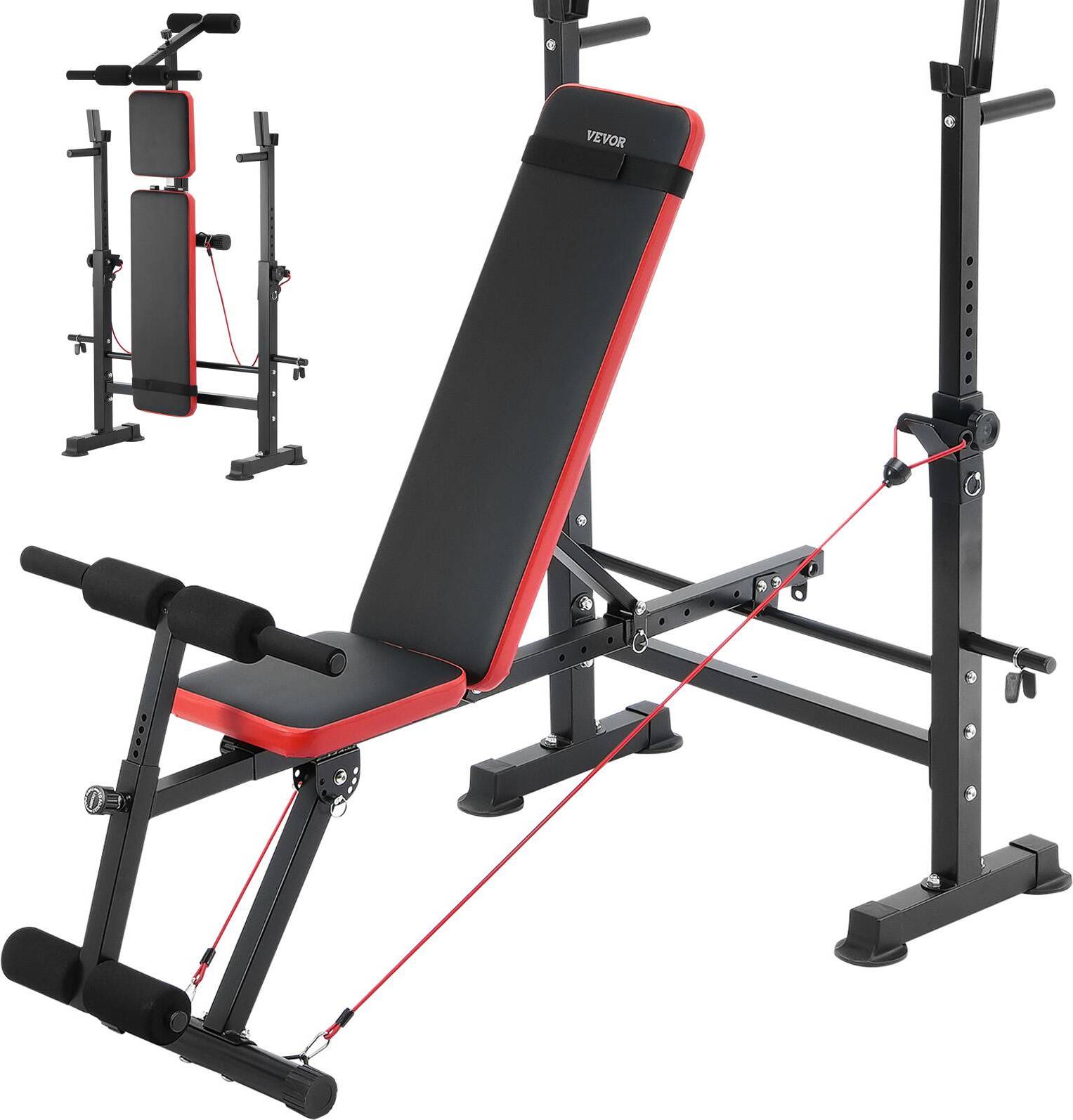 Weight bench VEVOR Multi-Functional Adjustable Weight Bench