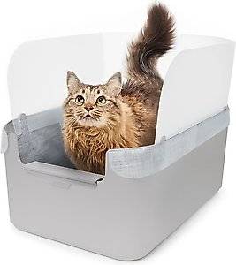 Cat litter boxes Modkat Modkat Cat Litter Tray Gray