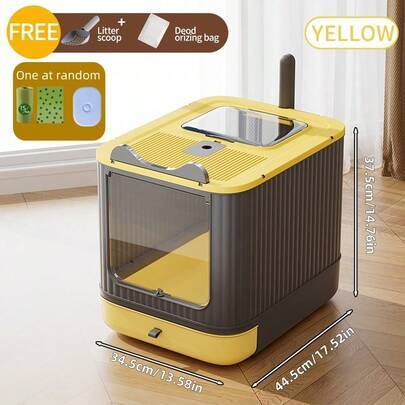 Automatic litter box Moforoco Lovely Large Capacity Automatic Cat Litter Box