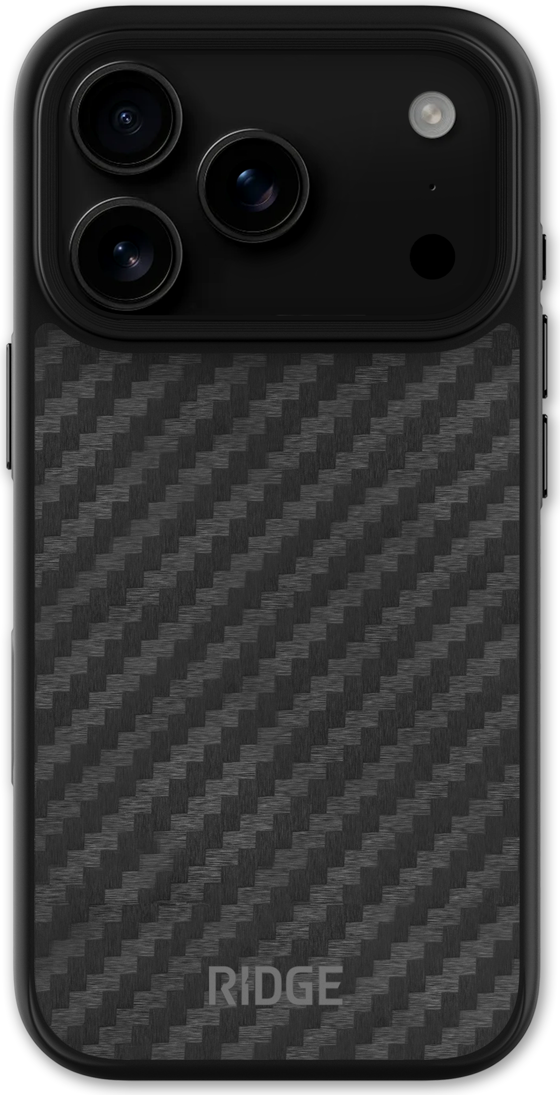 The Ridge iPhone 17 Pro Case Carbon
