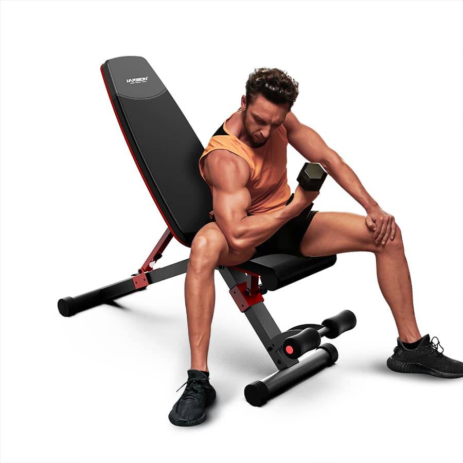 Weight bench Adjustable Foldable Weight Bench Press