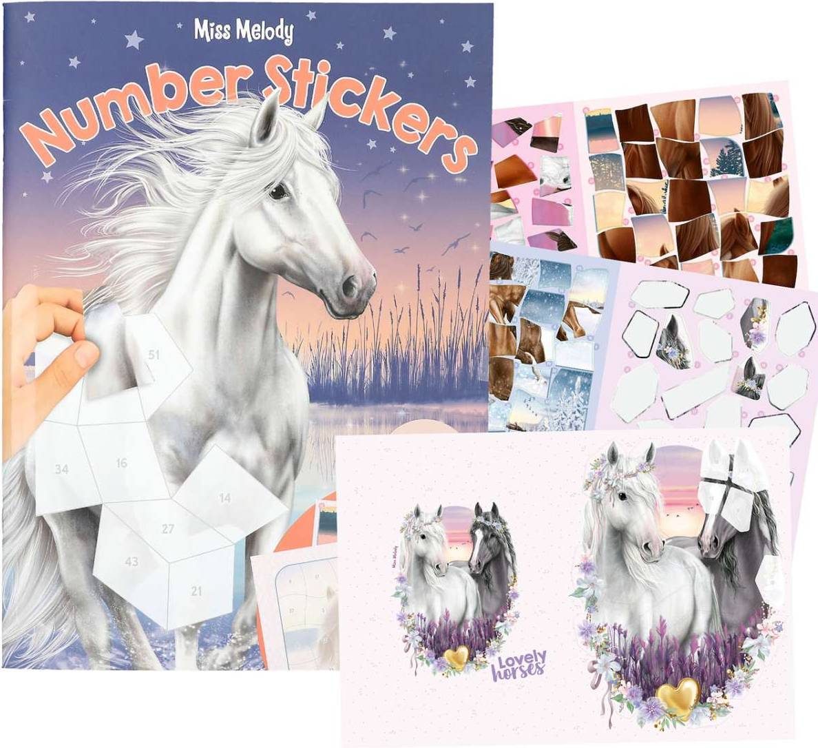 Depesche Nummer Stickersbok Nummer
