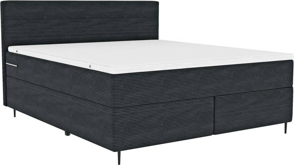 I boxx Boxx Anthrazit Boxspringbett