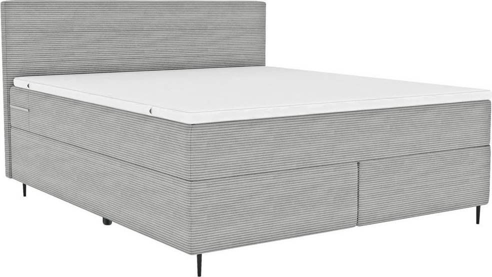 I boxx Boxx Hellgrau Boxspringbett