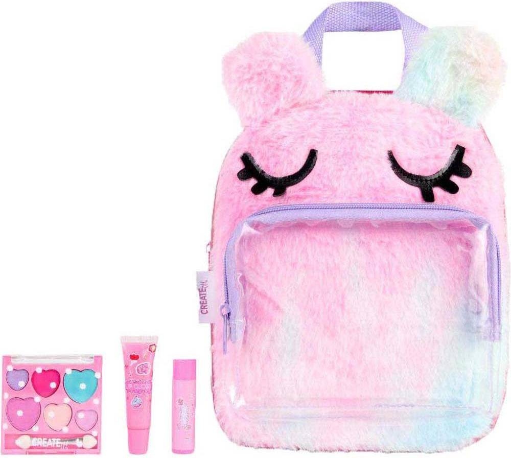 Make-Up Set In Fluffy Backpack