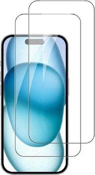 FoneFunShop Glass Screen Protector Compatible iPhone 17 Air Pack 2