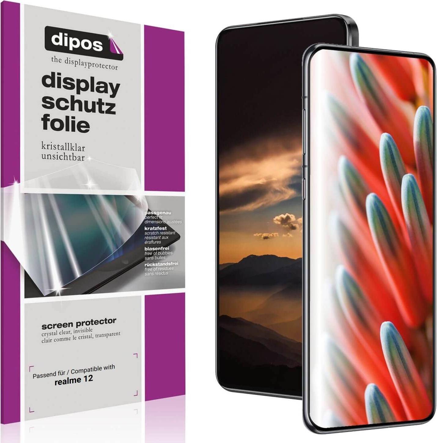 Dipos Screen Protector For Realme 12 Crystal