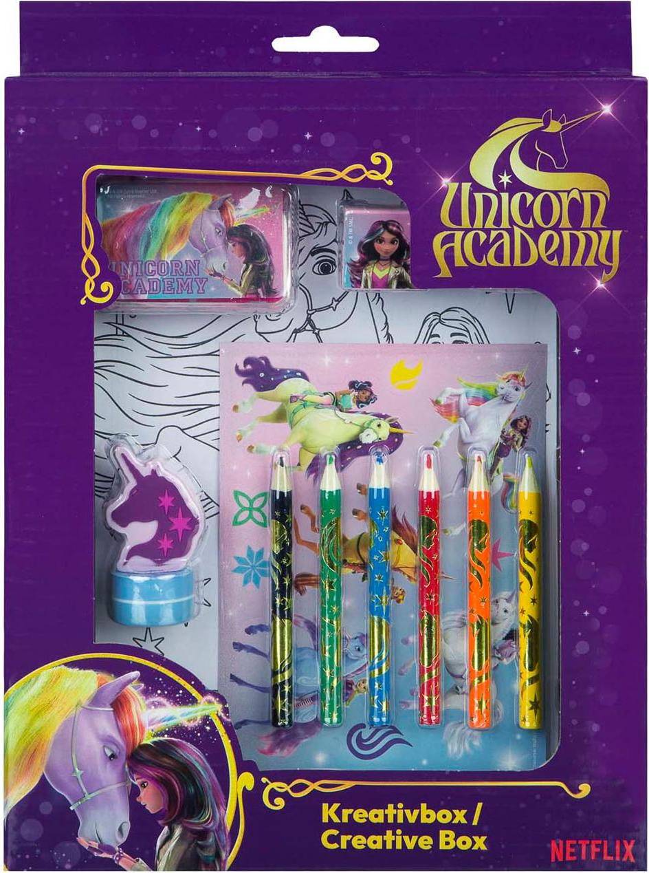 Unicorn Academy Creative Box Multi Patterned